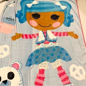 Lalaloopsy Fleece Blanket 88” x 62”